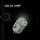 LED Lampe Leuchtmittel G4 12Volt 15er 3528 SMD LEDs vertikal, weiss/warmweiss